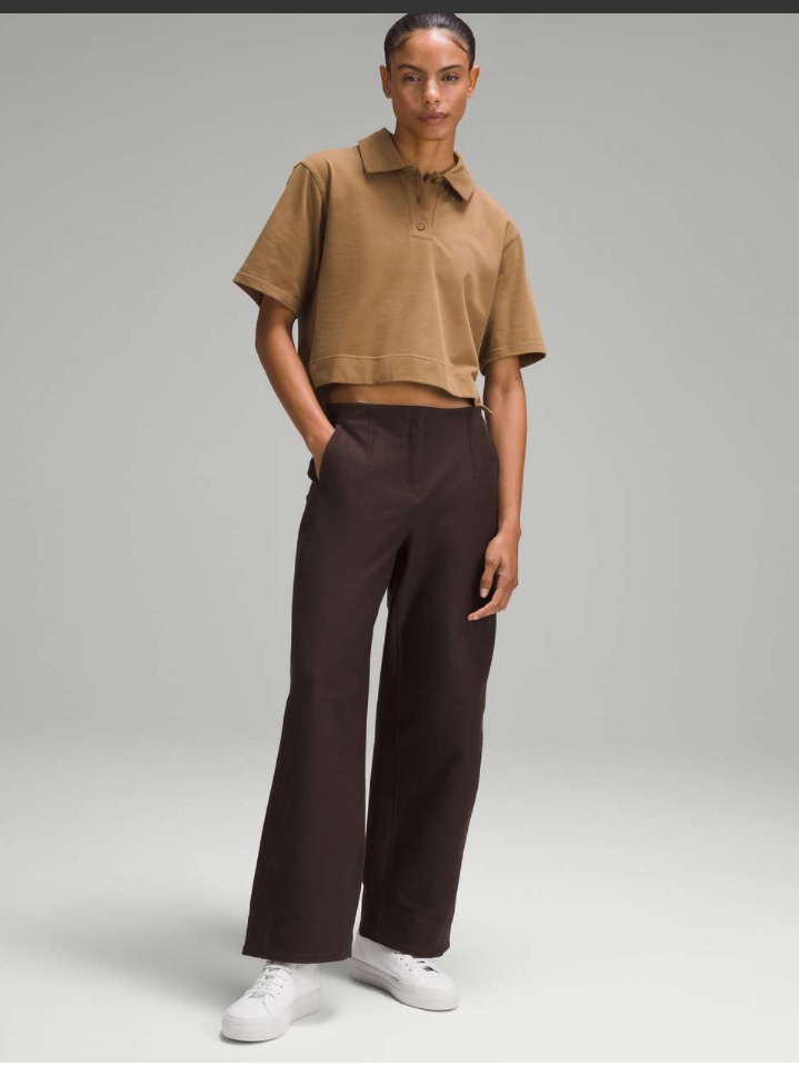 Lululemon Utilitech Relaxed Mid-Rise Trouser In Espresso